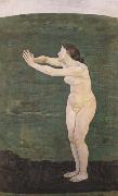 Ferdinand Hodler Communication with the Infinite (mk09) oil painting